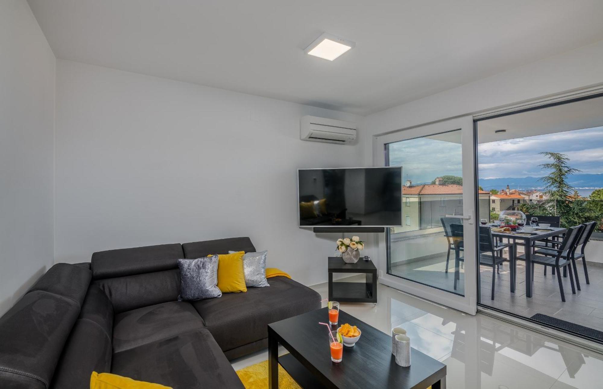 Apartments Elle Luxury Vantacici Malinska Zimmer foto